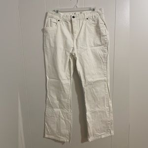 Sz 12 Smiths White Jeans